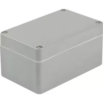 Boîtier universel Bopla EUROMAS P 324 110 x 75 x 75,5 mm polyester gris argent RAL 7001 04324000.H