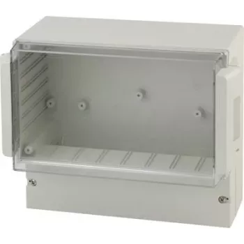 Boîtier de tableau de commande BOPLA RCP 4000, ABS/polycarbonate, gris clair, 363,4 x 318,6 x 150 mm 41400109