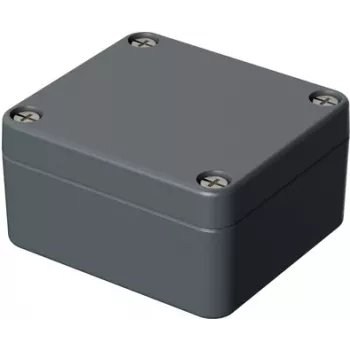 Bopla boîtier universel 58 x 64 x 34 mm aluminium gris argent (RAL 7001) A 101 01101000.MT2
