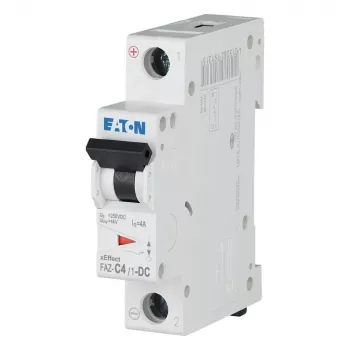 Eaton FAZ-C4/1-DC disjoncteur miniature, type C, 4 A, 1 pôle, DC 279124