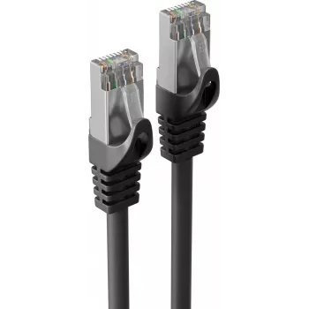 S CONN MAXIMUM CONNECTIVITY câble patch industriel PUR Cat.7 S/FTP, RJ45, noir, 20 m 08-39095
