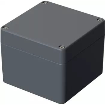 Boîtier universel Bopla 100 x 100 x 81 mm aluminium gris argent (RAL 7001) A 116 01116000.H