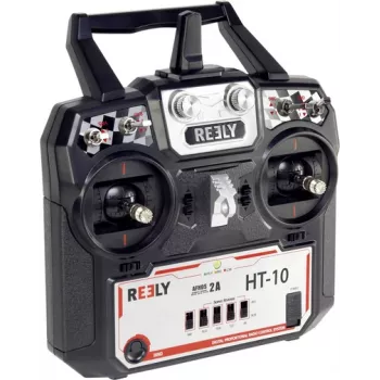 Émetteur radio Reely HT-10 10 canaux 2,4 GHz avec récepteur R1000 1518204