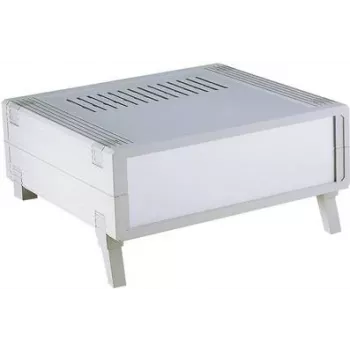 Boîtier de bureau Bopla UM 52011 L-50 223 x 199 x 72 mm gris clair/gris agate ABS 55520010.MT1