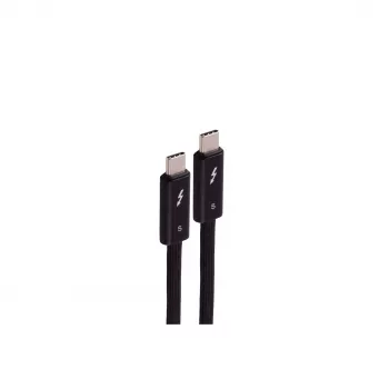 Câble USB-C vers USB-C Thunderbolt 5 UltraFlex SHIVERPEAKS 240 W 1 m BS13-75025