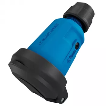 Mennekes 158091 SCHUKO Coupling, 2P+PE, IP54, Blue