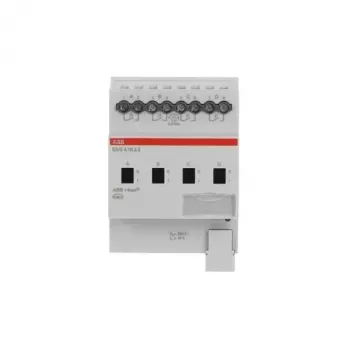 Actionneur de commutation KNX ABB SA/S4.10.2.2, 4 canaux, 10 A, rail DIN 2CDG110258R0011