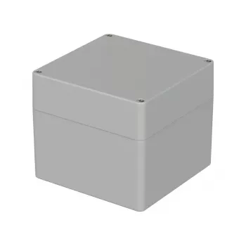 Boîtier universel Bopla 02228000 EUROMAS M 228, polycarbonate, 122 x 120 x 105 mm, gris clair