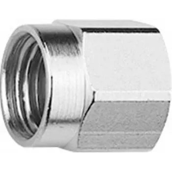 Capuchon de protection SMA TELEGÄRTNER, doré, à visser, laiton, pour connecteurs SMA mâles H00040A0001