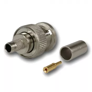 Telegärtner connecteur BNC mâle à sertir 75 Ohm pour RG59/RG62/RG179/RG187/RG316 J01002A0030