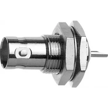 Telegärtner embase femelle BNC à traversée de cloison 75 Ohm, Z04 - 5 pièces J01003A0027