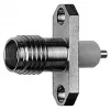 Embase SMA Telegärtner à bride Z28, or (standard) - 5 pièces (J01151A0631)