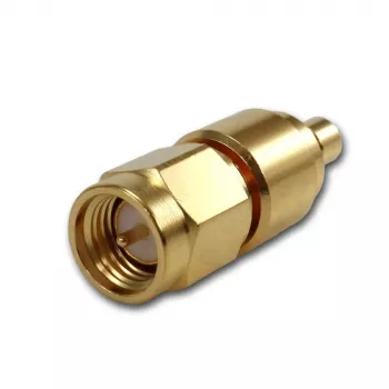 Adaptateur coaxial SMA mâle vers SMB mâle Telegärtner 50 Ohm J01155A0021