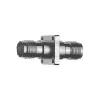 Adaptateur coaxial droit femelle TNC vers femelle TNC Telegärtner, 50 ohms, DC à 11 GHz, laiton nickelé