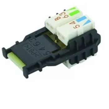 Gestionnaire de câbles Telegärtner MFP8 T568B (F00020A2131)