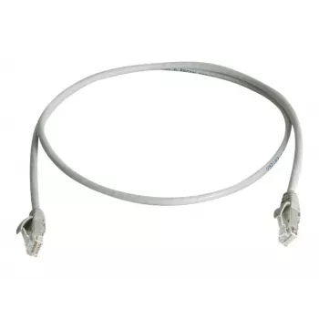 Câble patch RJ45 Cat6 U/UTP Telegärtner L00003A0204, 2 m, gris
