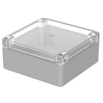 Boîtier universel Bopla EUROMAS M 217 G 122 x 120 x 55 mm polycarbonate gris clair IP65 02217200