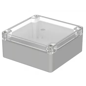 Boîtier universel Bopla EUROMAS M 217 G 122 x 120 x 55 mm polycarbonate gris clair IP65 02217200