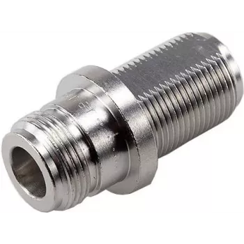 Adaptateur traversée N femelle-femelle Telegärtner 50 Ohm IP68 MIL-STD Z10 à bride J01024A0006