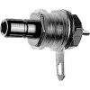Connecteur femelle SMB Telegärtner, montage sur panneau, 50 Ohm, doré/nickelé, terminaison à souder J01160A0271