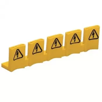 Capot de protection contre les contacts ABB SZ-BSK5 pour barres de phases, gris GHV0360505R0001