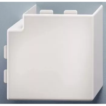Pièce d'angle plate GGK FW4060 blanc pur (11170)