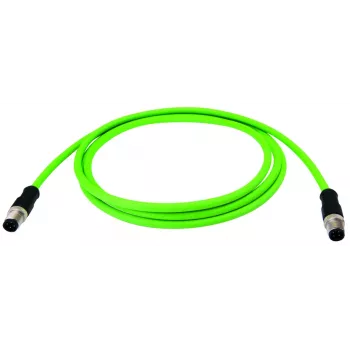 Câble patch Cat.6A S/FTP Telegärtner 100017268, RJ45, 7,5 m, gris, LSZH