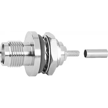 Embase de câble TNC Telegärtner à sertir G07 50 Ohm, braser/sertir, A4016, Z04, G07 (RG-316/U) - 1 pièce (J01011A0058)