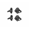 König & Meyer 19708-000-55 Tablet PC Magnetic Holder, Noise-Dampening, 4-Pack, Black
