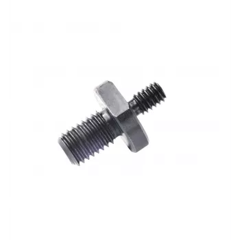Adaptateur de filetage König & Meyer 21922-000-25, M10 vers 1/4 pouce, noir, zingué