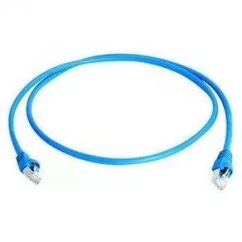 Câble patch Cat.6A S/FTP LSZH TELEGÄRTNER, 2 m, bleu, RJ45, EIA/TIA 568B L00001A0289