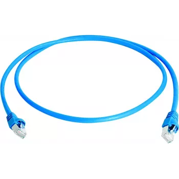 Câble patch Cat.6A S/FTP LSZH TELEGÄRTNER, 2 m, bleu, RJ45, EIA/TIA 568B L00001A0289