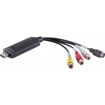Adaptateur de capture vidéo USB 2.0 Video Grabber-easy cap S CONN maximum connectivity (99500)