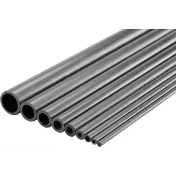 Tube en carbone Reely, diamètre extérieur 2 mm, diamètre intérieur 1 mm, longueur 1000 mm, 1 pièce