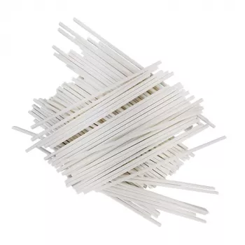 Bâtonnets pour cake pops Lurch Flexiform en papier blanc 100 pièces (85125)