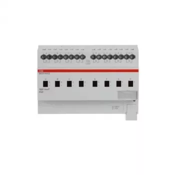 Actionneur de commutation KNX ABB SA/S8.10.2.2, 8 voies, 10 A, rail DIN 2CDG110259R0011