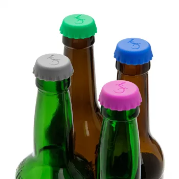 Capsules couronne en silicone LURCH, multicolores, 12 pièces (210228)