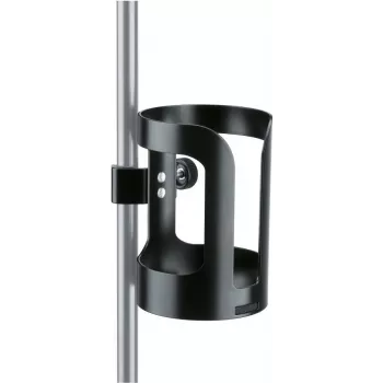 Porte-gobelet K&M 16022-000-55 pour pupitres - noir