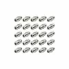 Raccord traversant F-Type SHIVERPEAKS, femelle vers femelle, grand écrou, lot de 25 BS85300-A-SET25