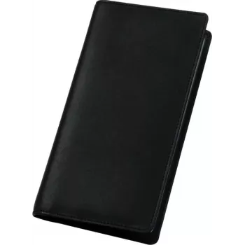 Album de cartes de visite JÜSCHA Alassio pour 120 cartes, cuir, noir, 112 x 15 x 200 mm, 41009
