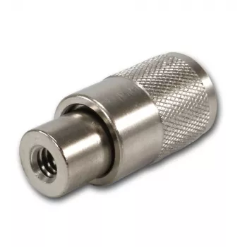 Fiche UHF Telegärtner PL259/6 pour RG-58 C/U & RG-59 B/U, isolation PTFE, corps nickelé, contact argenté, lot de 5 (J01040B0604)