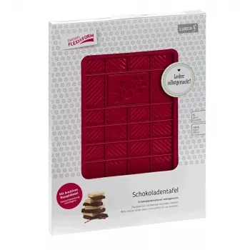 Lurch 83090 moule à chocolat en silicone, 12,0 x 20,5 cm