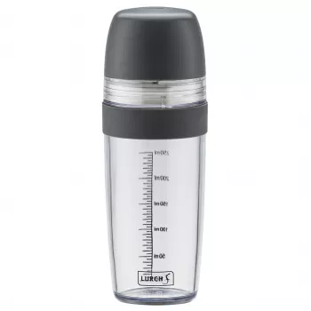 Lurch shaker gris 250 ml shaker à vinaigrette avec échelle graduée 10023