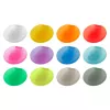LURCH ensemble de marqueurs pour verres, 12 pièces, couleurs assorties, silicone, contact alimentaire, lavable au lave-vaisselle, sans BPA, -40°C à +240°C 210229