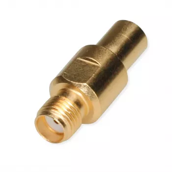 Telegärtner adaptateur coaxial SMA femelle vers SMB femelle J01155A0041