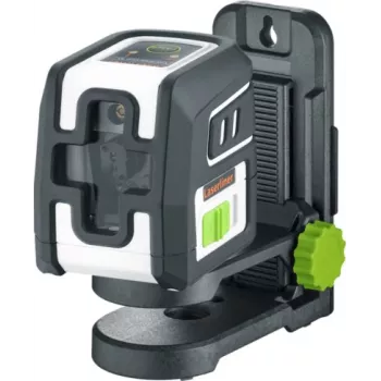 Ensemble laser à lignes croisées à faisceau vert Laserliner SmartCross-Laser GX Plus, portée max. 40 m (036.732E)