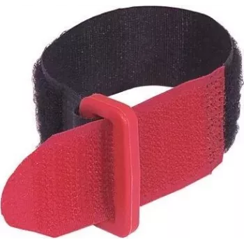 Attache-câble velcro 25x195 mm noir, lot de 10 (30006022)