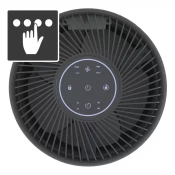 Laserliner AirBreeze 120 purificateur d'air, 30 m², noir 085.120A