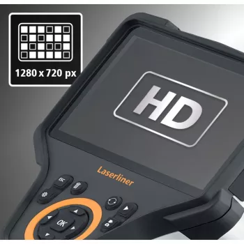 Laserliner 082.283A caméra d'inspection avec sonde de 6 mm de diamètre et 2 m de longueur
