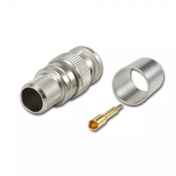 Telegärtner fiche à sertir BNC pour RG214/U & RG393/U, 50 Ohm, 1 pièce J01000A0060